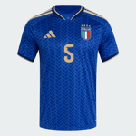 Herren Italien 2026 Heim Authentisches WM-Trikot CALAFIORI #5