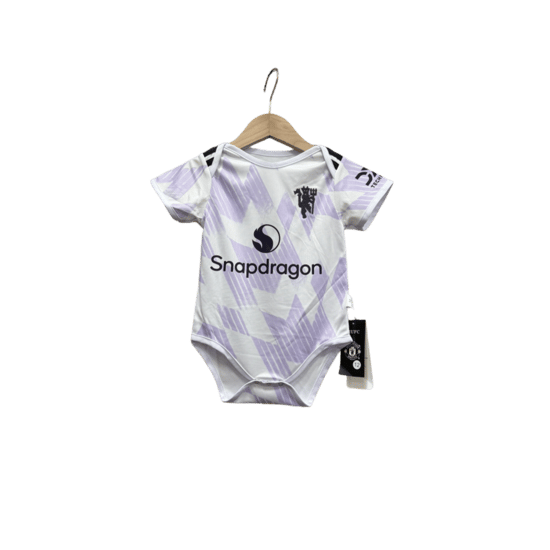 Manchester United Drittes Trikot Baby-Krabbelanzug 26/27