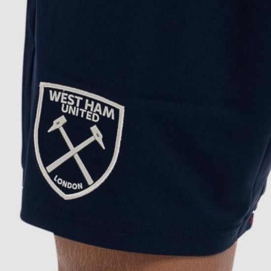 Kinder West Ham United 2025/26 Auswärtsshorts