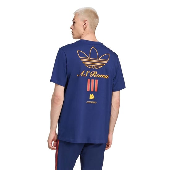 Herren Roma 2025/26 Drittes Terrace Icons Trikot - Blau