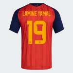 Herren Spanien 2026 Heim Authentisches WM-Trikot LAMINE YAMAL #19