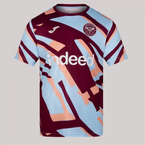 Herren Brentford 2025/26 Drittes Vor dem Spiel Trikot - Blau