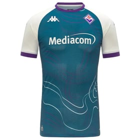 Kinder Fiorentina 2025/26 Ausweich-Aufwärmtrikot – Türkis