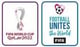 WM 2022 Weiß & Football Unites the World Weißes Abzeichen  + €6,00 