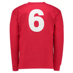 Damen England 1966 Auswärts Weltmeisterschaftsfinale Retro Langarmtrikot Nr. 6