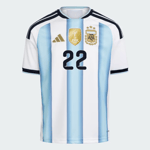 Herren Argentinien 2026 Heim Authentisches WM-Trikot L. MARTÍNEZ #22