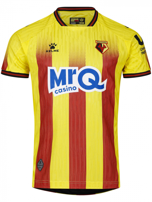 Damen Watford 2025/26 Heimtrikot mit Sponsor