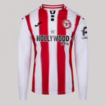 Kinder Brentford 2025/26 Heimtrikot mit langen Ärmeln