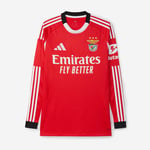 Damen SL Benfica 2025/26 Heim Langarmtrikot