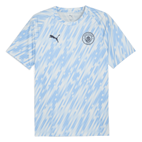 Kinder Manchester City 2025/26 Drittes Aufwärmtrikot - Blau