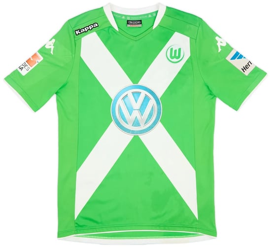 Damen DE BRUYNE VfL Wolfsburg 2014/15 Heimtrikot