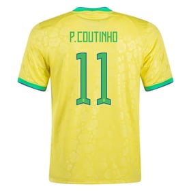 Philippe Coutinho #11 Brasilien Heimtrikot Weltmeisterschaft 2022