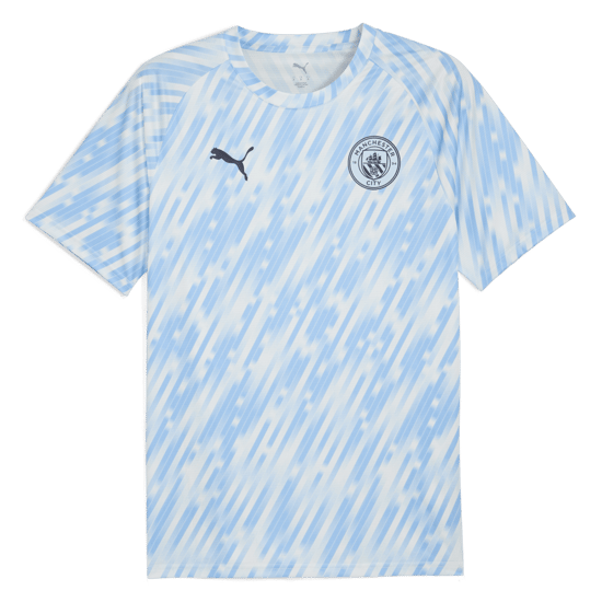 Herren Manchester City 2025/26 Drittes Aufwärmtrikot - Blau