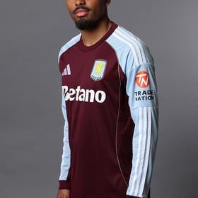 Damen Aston Villa 2025/26 Heimtrikot Langarm