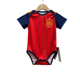WM 2026 Spanien Heimtrikot Baby-Krabbelanzug