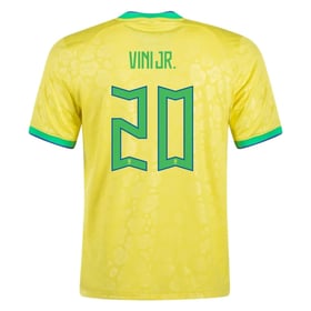 Vinícius Júnior #20 Brasilien Heimtrikot Weltmeisterschaft 2022