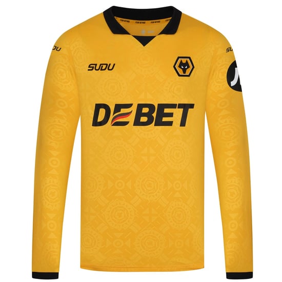 Damenlangarmtrikot Wolverhampton Wanderers 2025/26 Heim