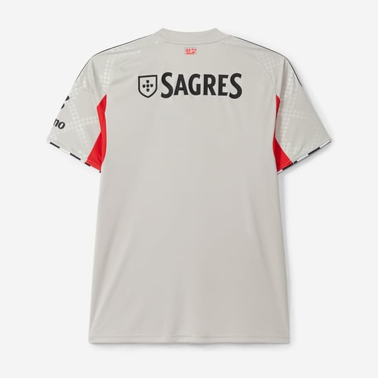 Kinder SL Benfica 2025/26 Auswärtstrikot - Beige